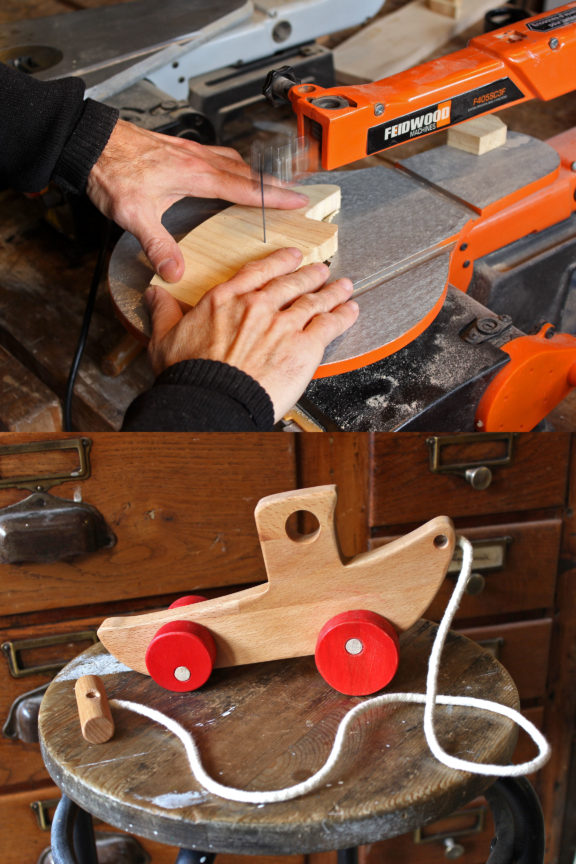 fabriquer jouet en bois
