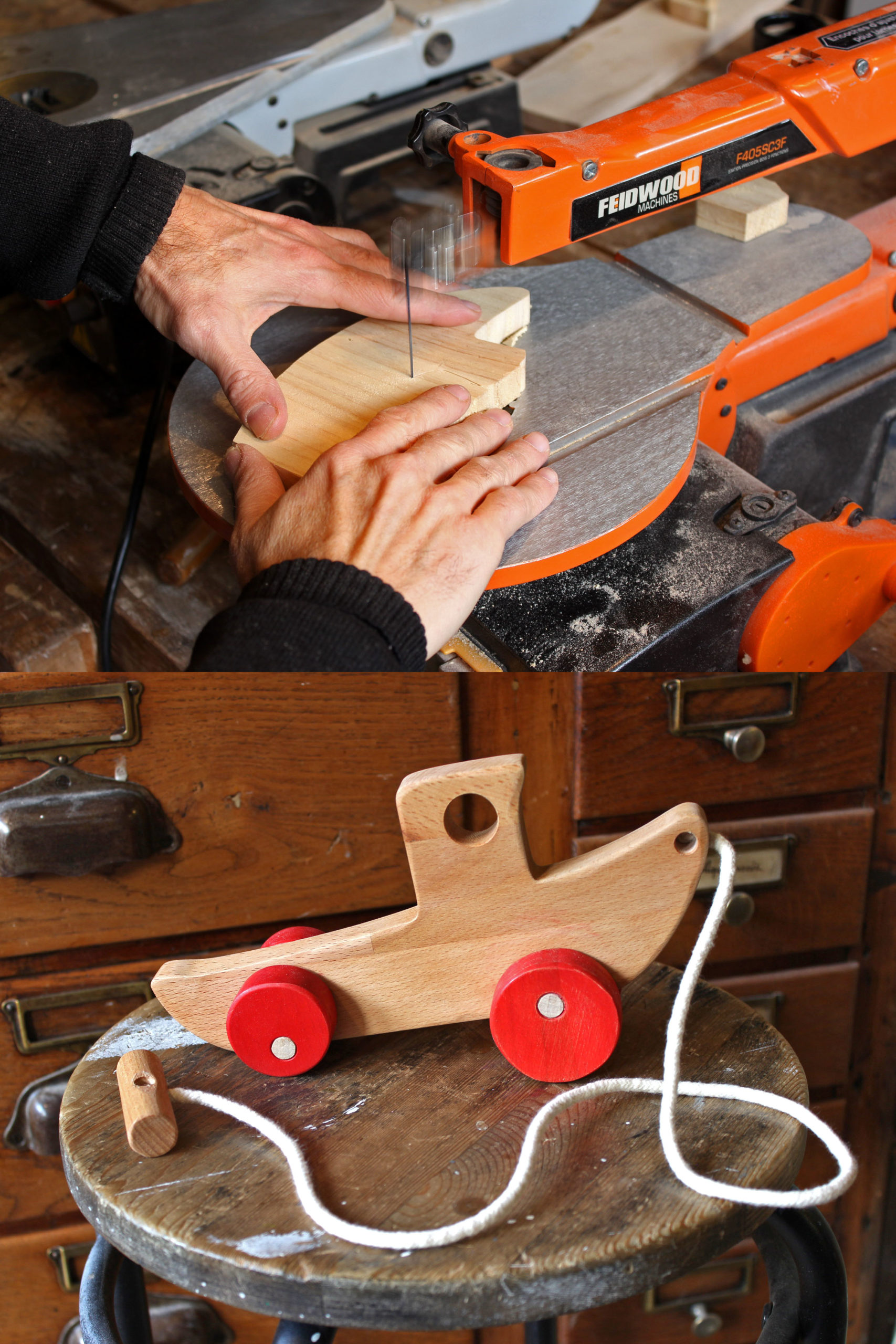 Faites fabriquer votre jouet en bois sur mesure