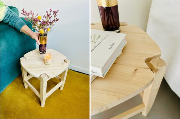 Kit DIY pour fabriquer un tabouret en bois