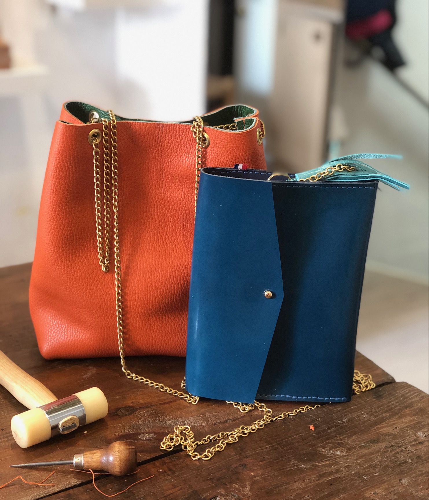 Fabriquez votre sac en cuir